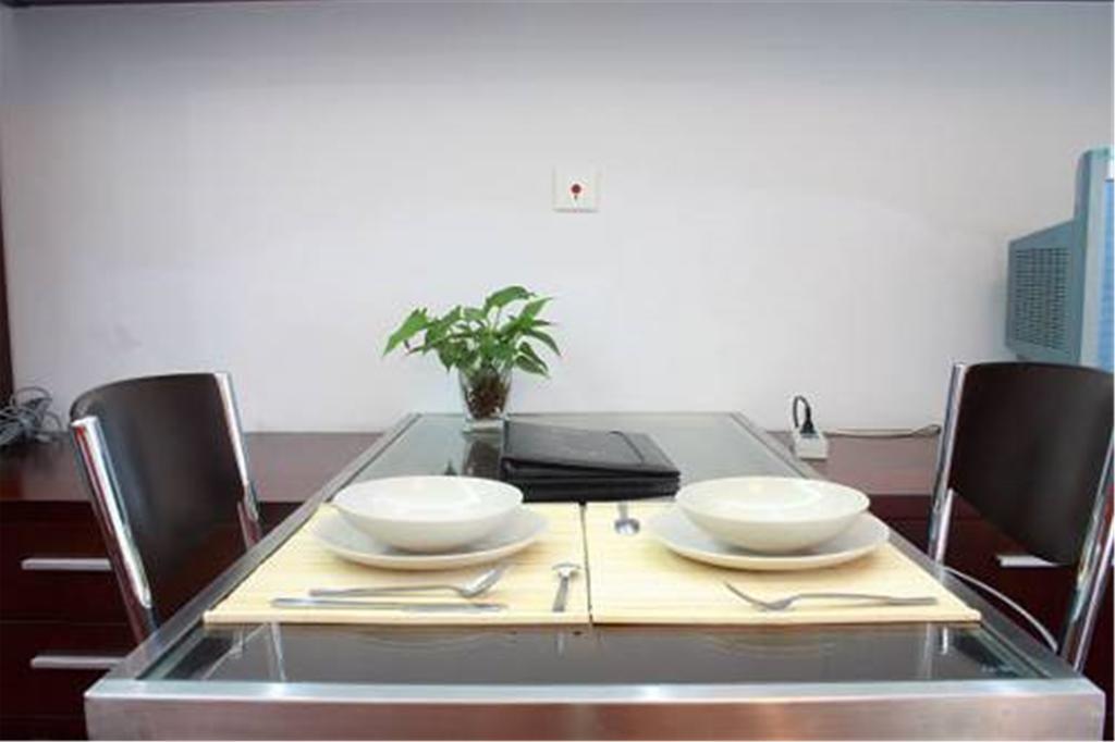 Shanghai Skiline World Union Service Apartment Exterior foto